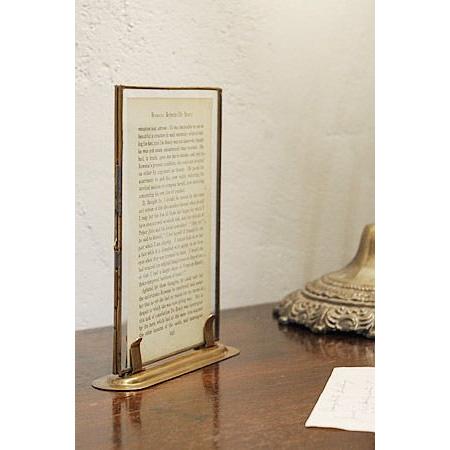 真鍮 フォトフレーム おしゃれ 写真立て レトロ アンティーク調 ブラス