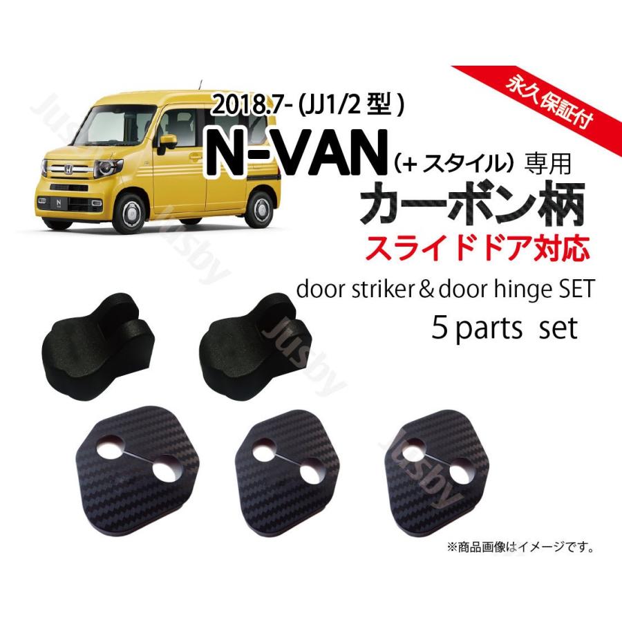 ホンダN-VAN(+スタイル)(JJ1/JJ2)専用 ドアストライカーカバー