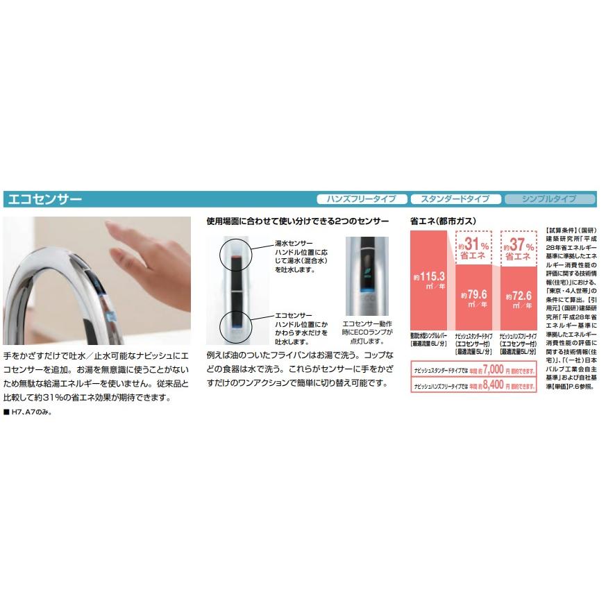 LIXIL（リクシル） 【SF-NAH471SY】LIXIL キッチン用 タッチレス水栓