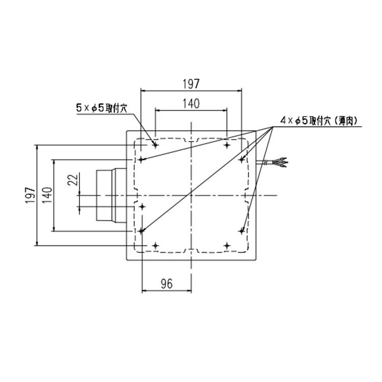 LIXIL（リクシル） UF-27A LIXIL ダクト用天井換気扇(浴室用） 在庫