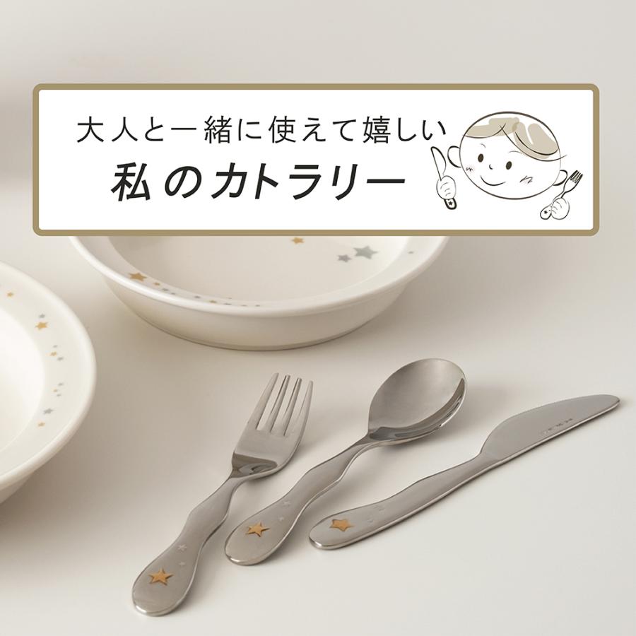 NARUMI カトラリー3点セット(シャイニングスター) ナルミ クラウン