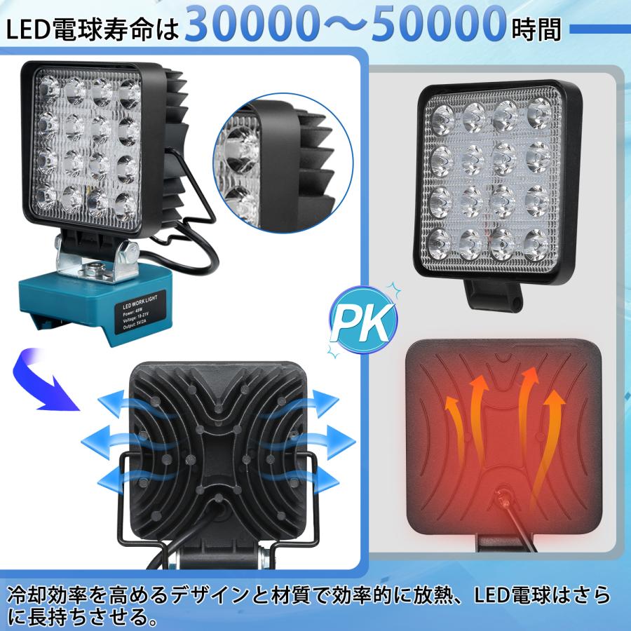 マキタ 18V ライト 充電式ワークライト LED フラッドライト コードレス