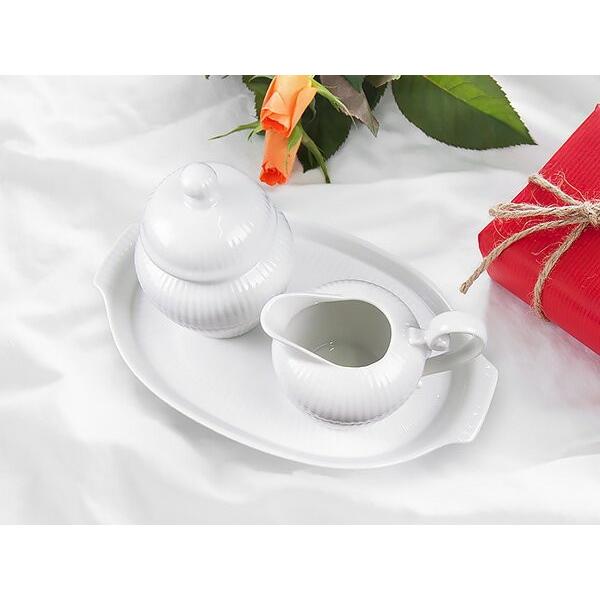 Royal Blanche シュガーポット＆ミルクピッチャー 3点セット 日本製