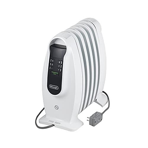De'Longhi デロンギ ミニオイルヒーター NJ0505E 小型軽量 ゼロ風暖房