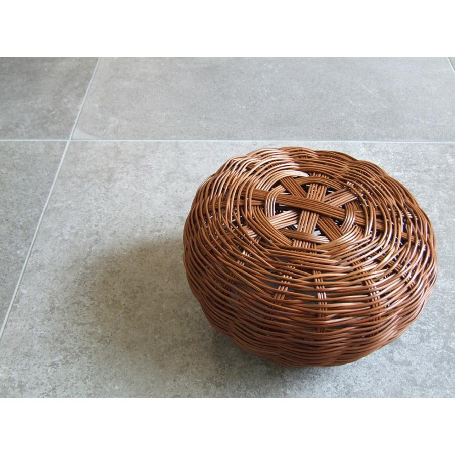 沖縄県 今帰仁村のわらび細工】丸かご 果物籠 : おまめ - 通販 - Yahoo