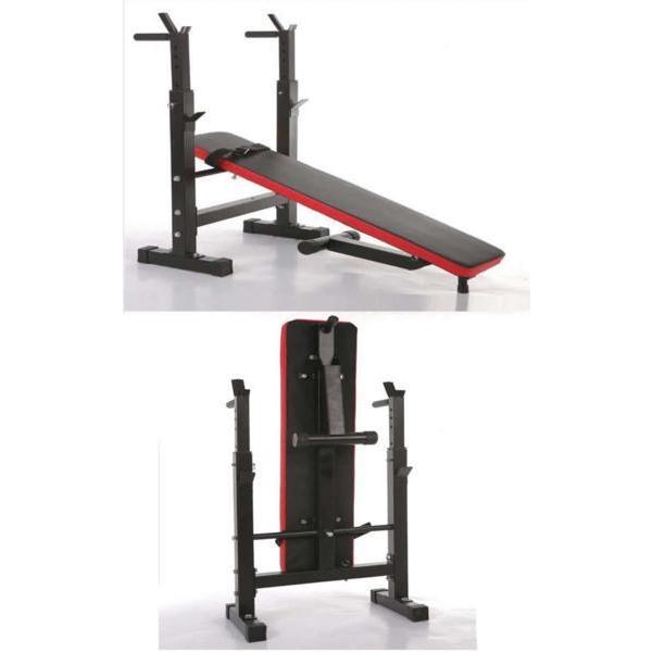 バーベル台付☆プレスベンチ ベンチプレス/筋トレ□◇ : まつ - 通販