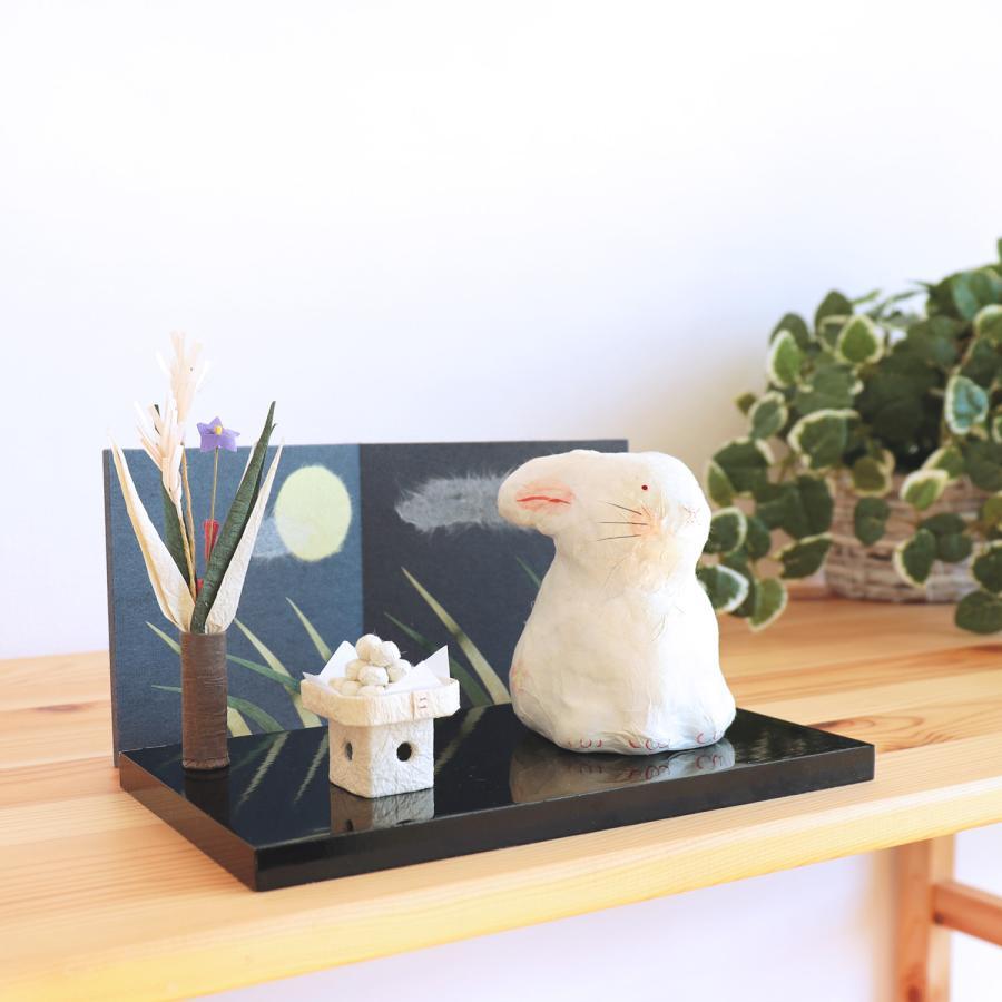 めでたや 飾り台 置物 黒塗り台 横長 おしゃれ 和風 黒 木製 玄関