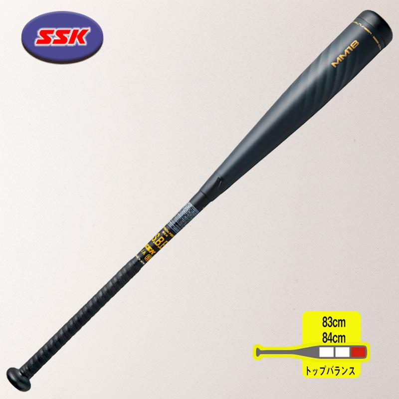 エスエスケイ（SSK） MM18 一般軟式FRP製バット トップバランス 83cm