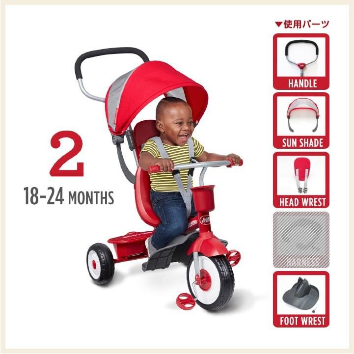ラジオフライヤー（RADIOFLYER） 1年保証 三輪車 自転車 プッシュ