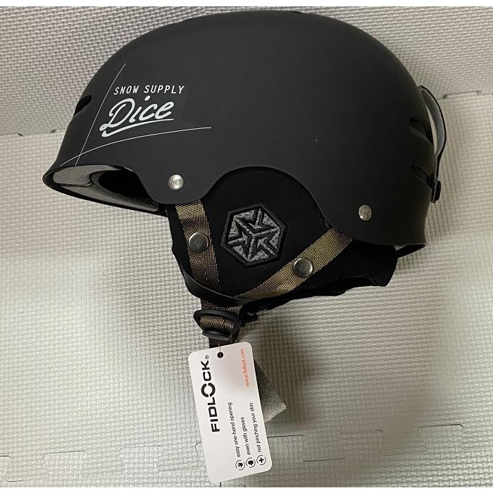 DICE（ダイス） スキー スノーボード ヘルメット 大人用 D5 MBK DICE
