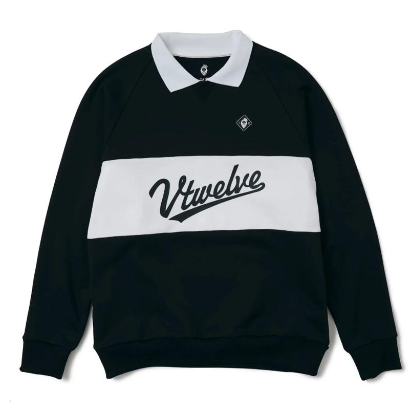 V12（ヴィ・トゥエルヴ） ヴイトゥエルヴ ゴルフ メンズ DG TEACH CREW