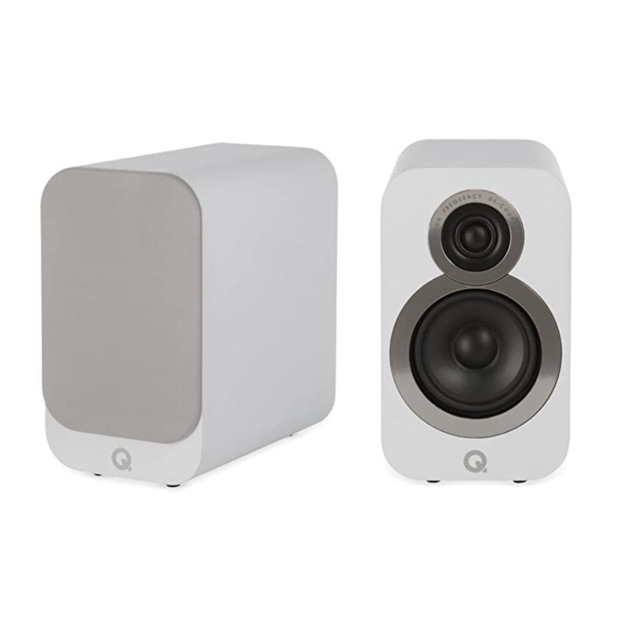Q Acoustics 3010i 1ペア White色 ブックシェルフスピーカー