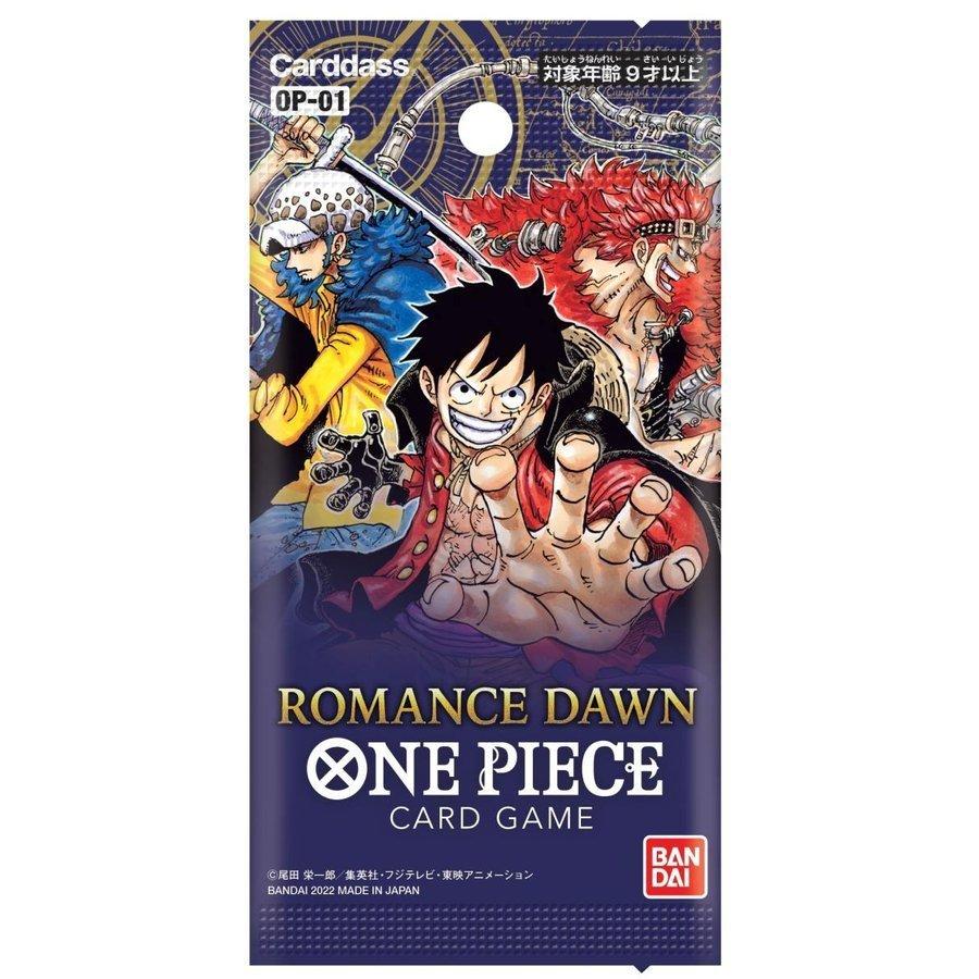 1パック ONE PIECE カードゲーム ブースターパック ROMANCE DAWN OP