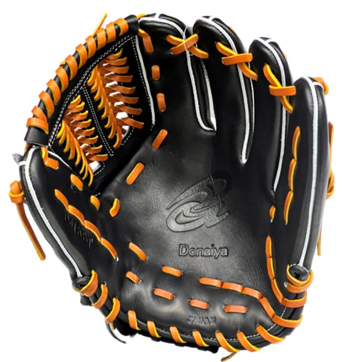 ドナイヤ 硬式グローブ 内野手用 ブラック DJIKBT DONAIYA 限定 硬式用