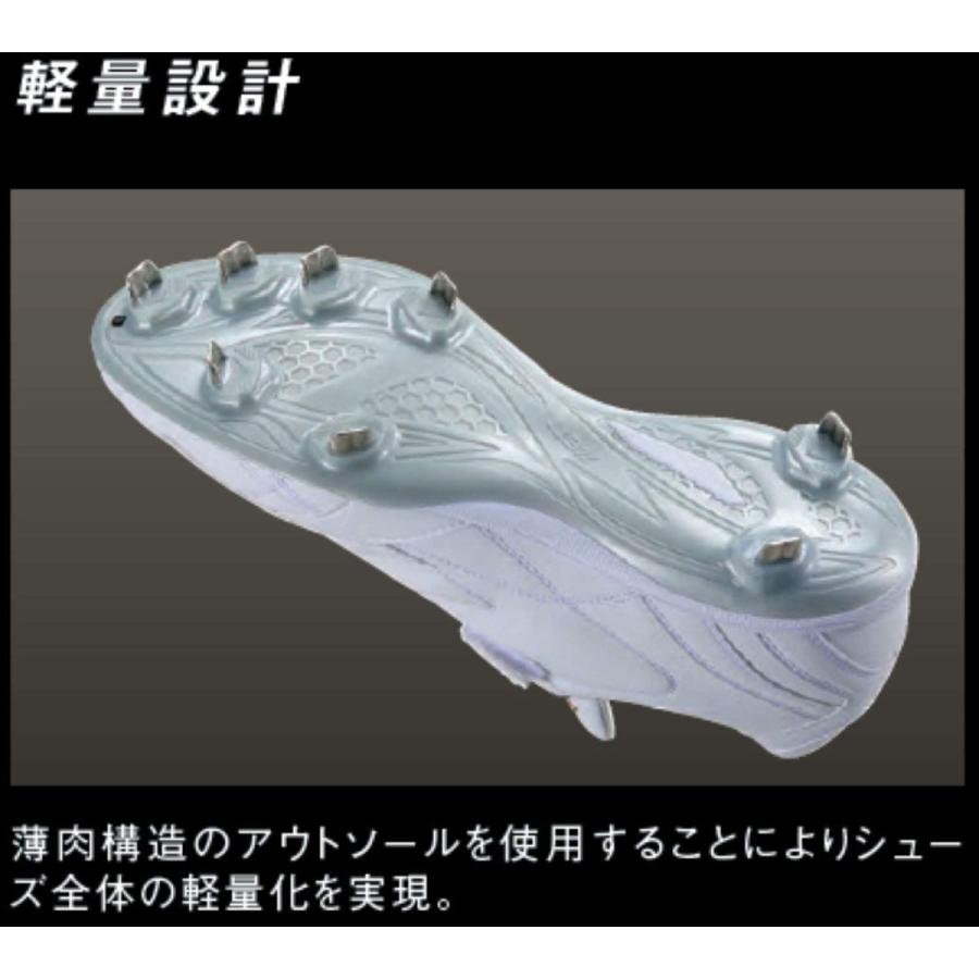 プロステイタス ZETT ゼット 野球 スパイク 白スパイク 埋込みスパイク