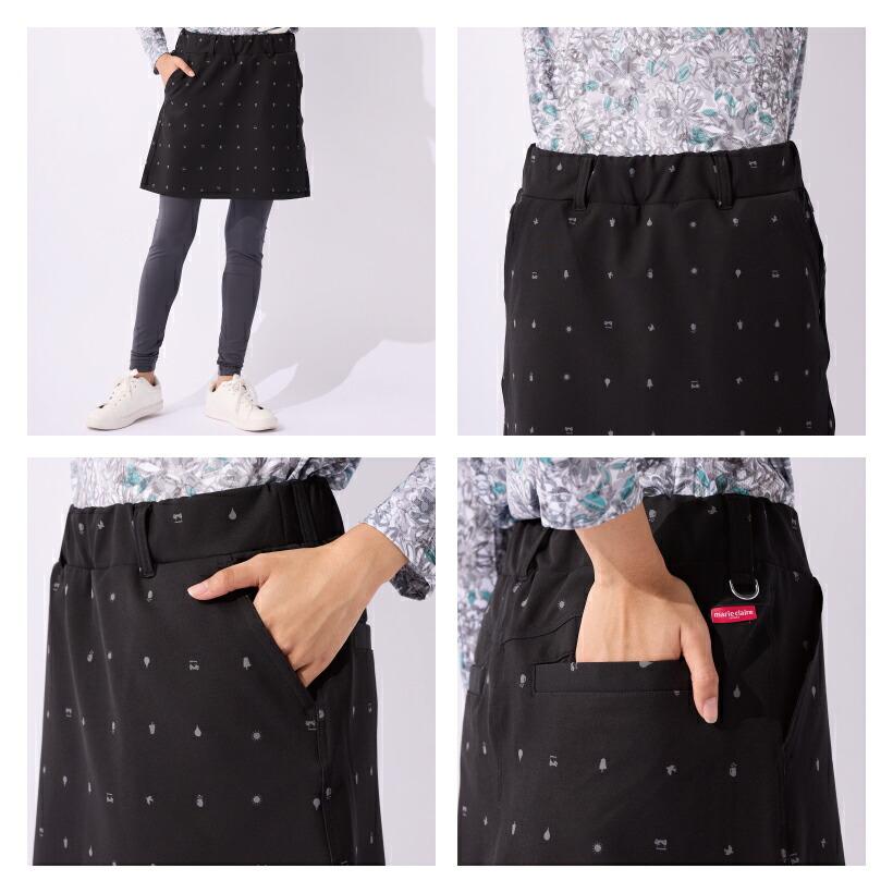 Marie Claire（マリ クレール） レディース 飛び柄 レギンス付き