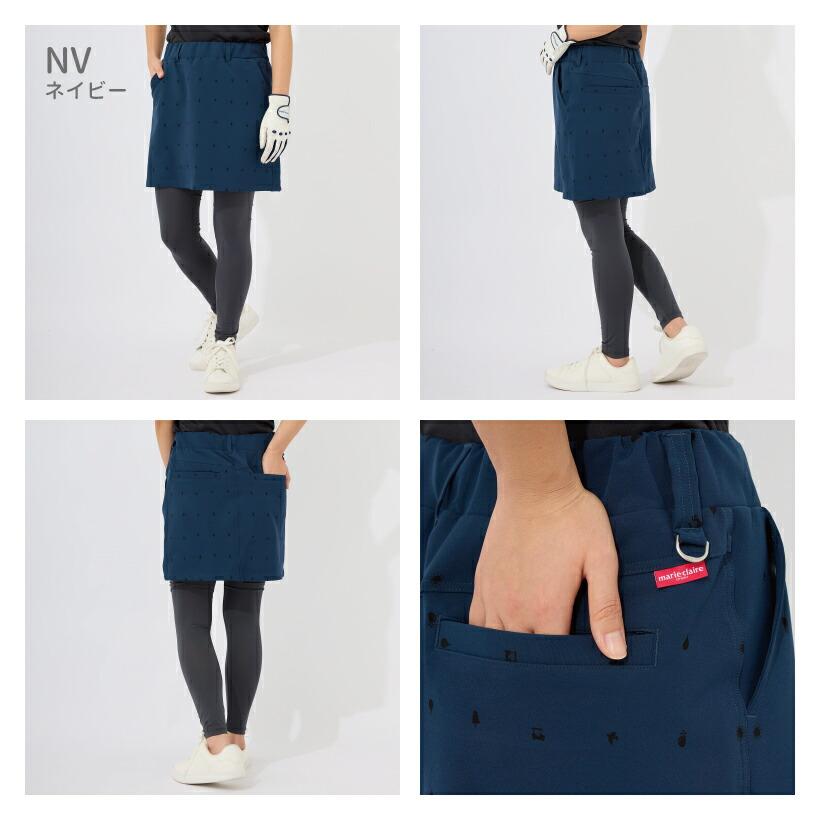 Marie Claire（マリ クレール） レディース 飛び柄 レギンス付き