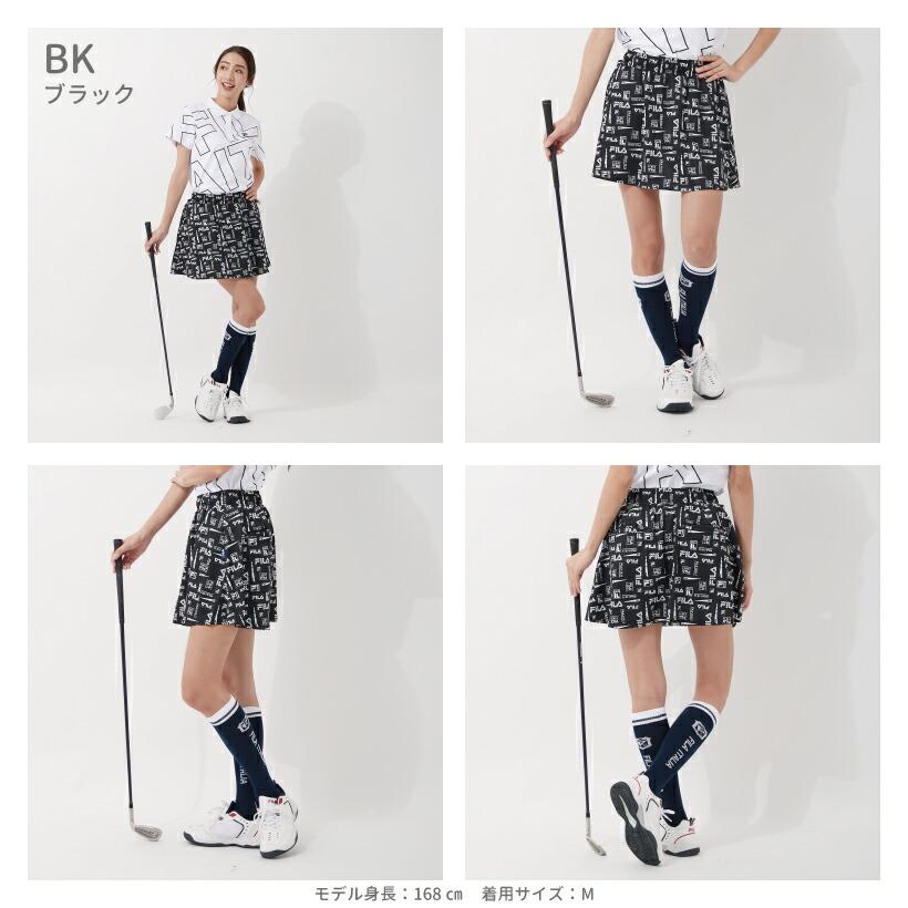 FILA（フィラ） ゴルフウェアレディース スカート インナー付きパンツ