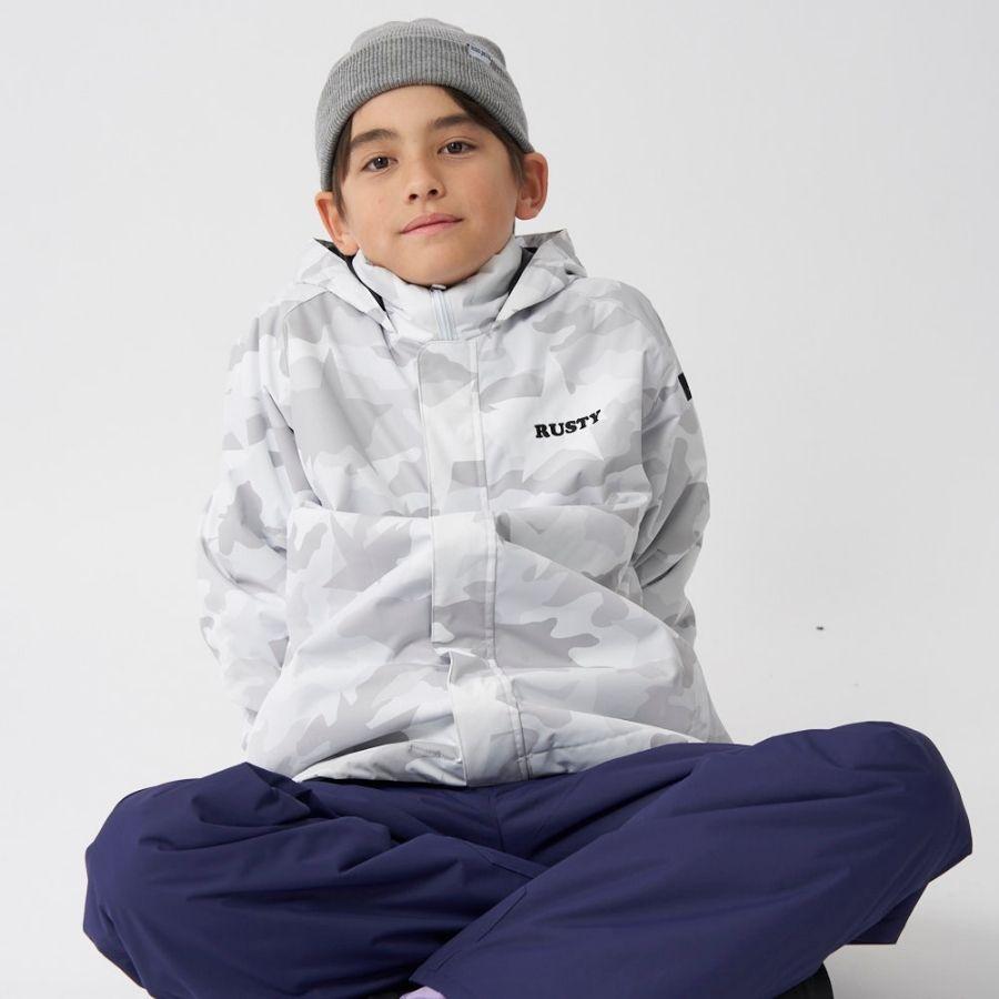 RUSTY（ラスティ） スノーボード ウェア キッズ 上下セット スノボ