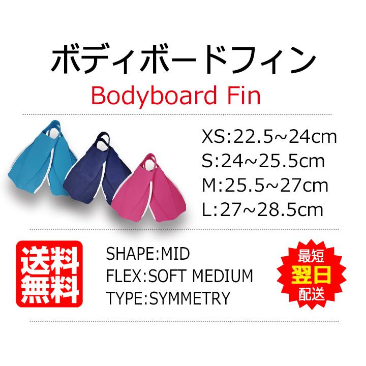 ボディボードフィン メンズ レディース 足ひれ ピンク サックス