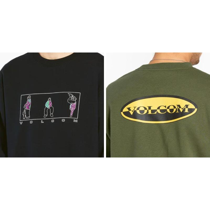 VOLCOM（ボルコム） メンズ フリース トレーナー ESSENTIAL CREW 2025
