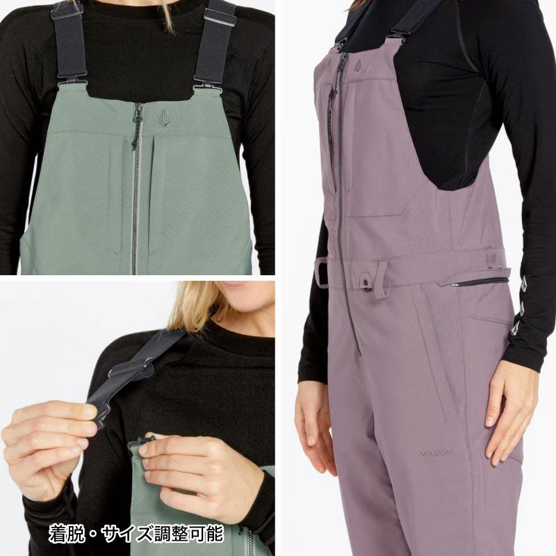 VOLCOM（ボルコム） レディース スノーウェア ビブパンツ SWIFT BIB