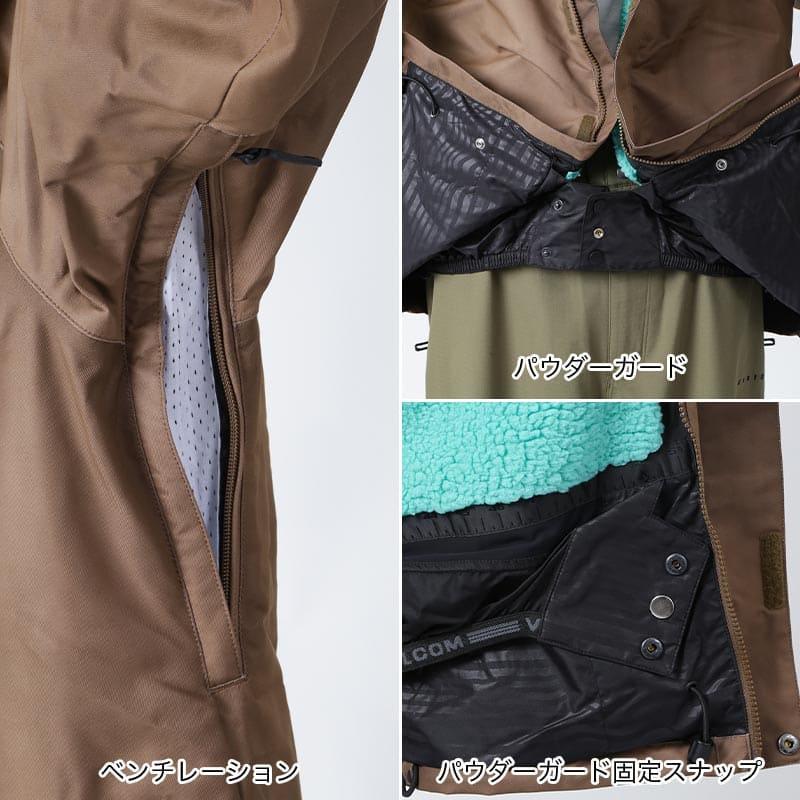 VOLCOM（ボルコム） スノージャケット メンズ スノボウェア スノー