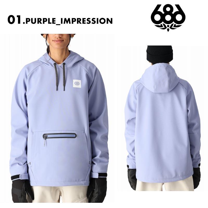 686/シックスエイトシックス レディース 撥水 パーカー ベンチ