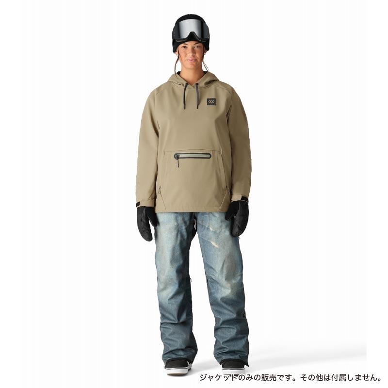 686/シックスエイトシックス レディース 撥水 パーカー ベンチ