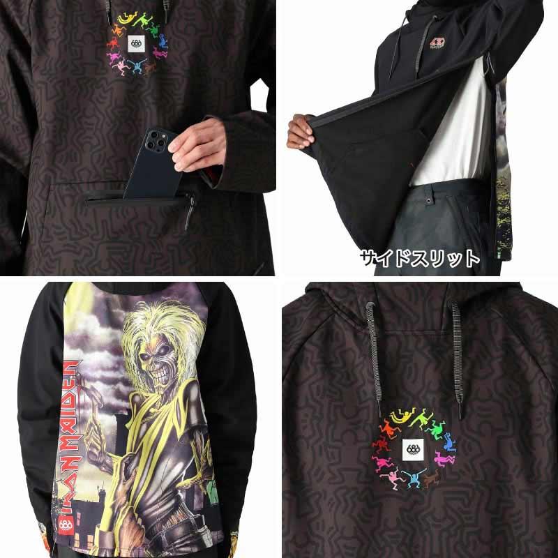 686/シックスエイトシックス メンズ 撥水 パーカー WATERPROOF HOODY