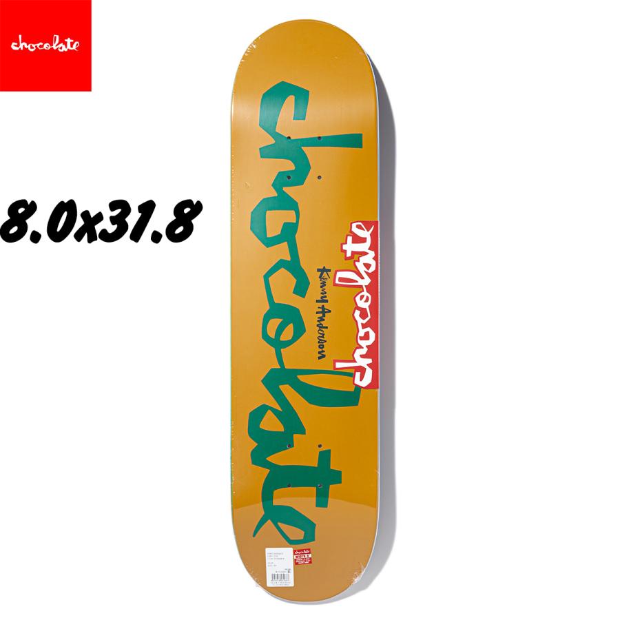 CHOCOLATE チョコレート 8.0 スケートボード スケボー デッキ