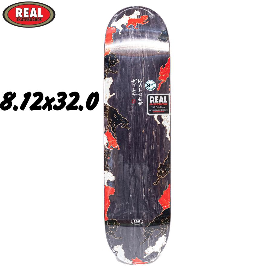 リアル 8.12インチ スケボー デッキ REAL SKATEBOARDS KYLE RATS 8.12