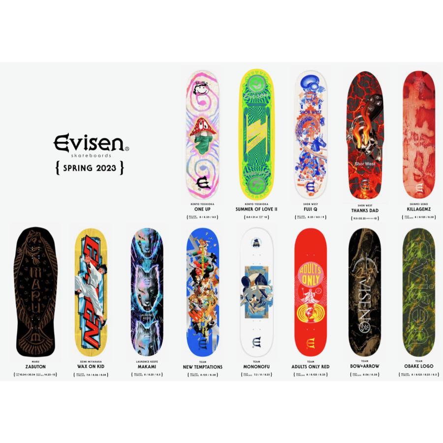 Evisen Skateboards（エビセンスケートボード） EVISEN SKATEBOARDS