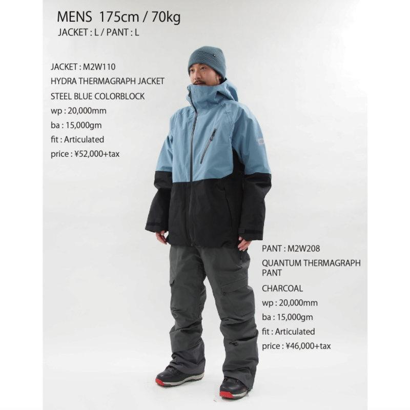 686（シックスエイトシックス） ○ 686 HYDRA THERMAGRAPH JKT STEEL