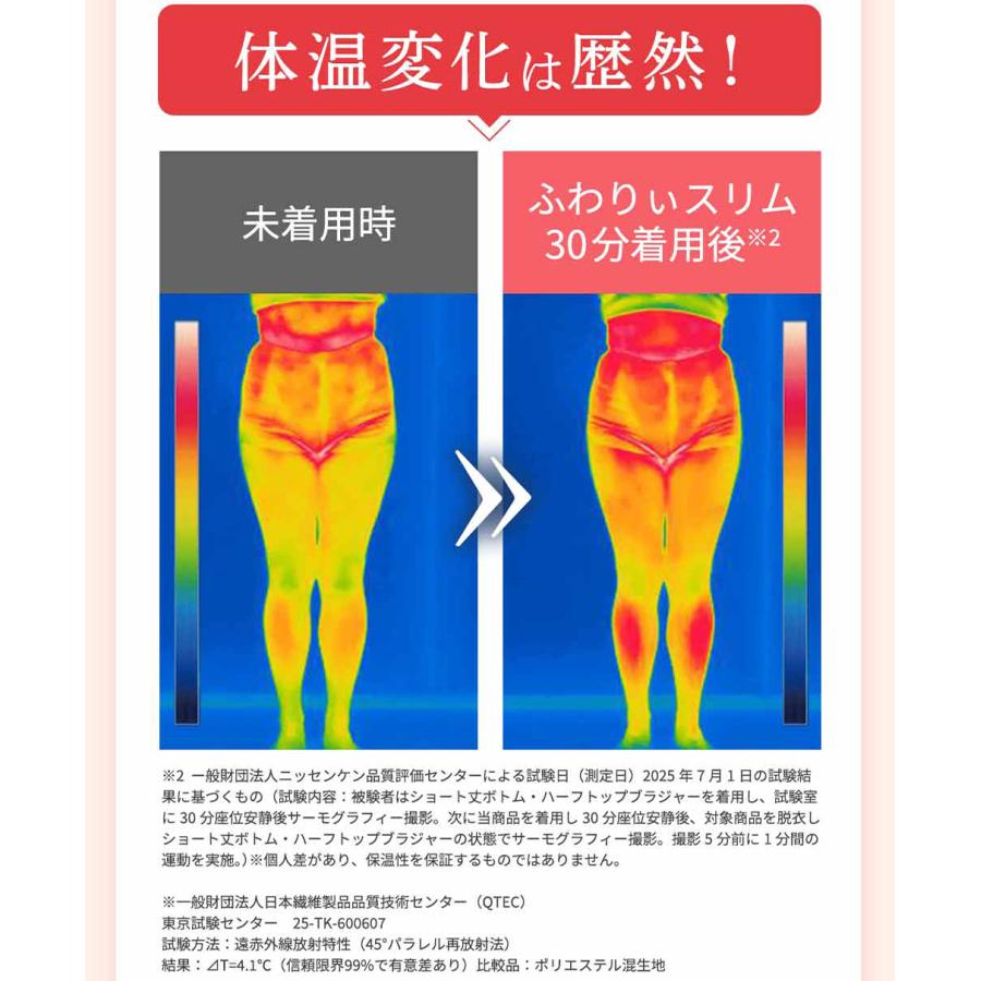 GLAMOROUS SERIES（グラマラスシリーズ） ふわりぃスリム スパッツ