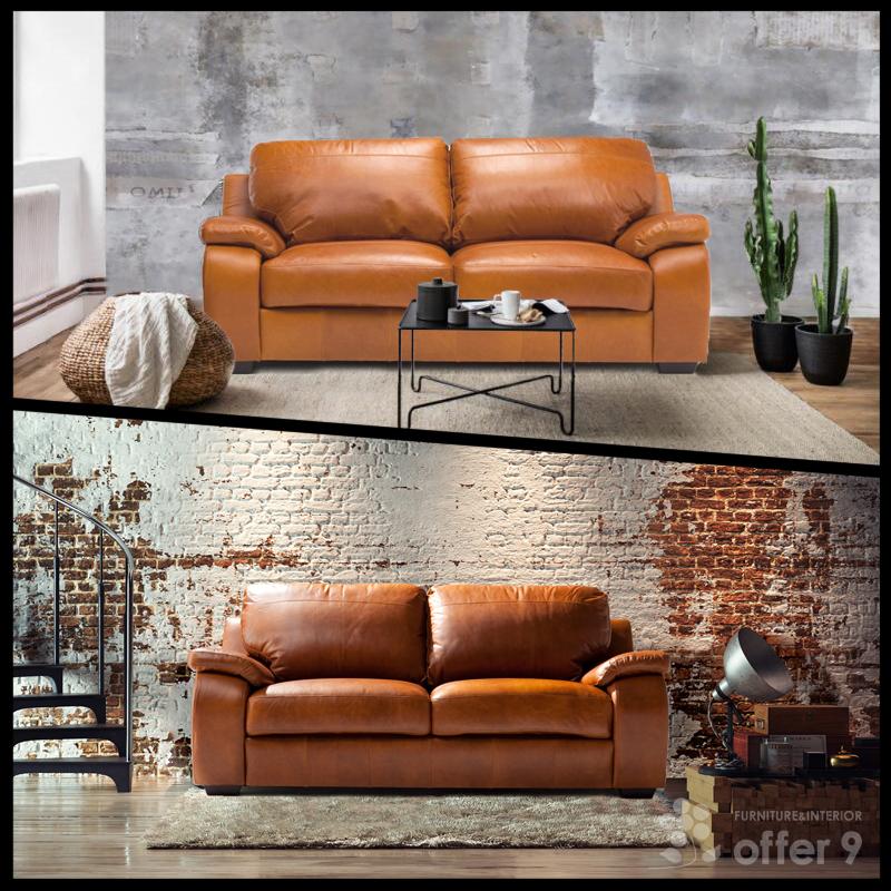 ソファ 2人掛け 北欧 総革 オイルレザー ソファー 本革 レザー