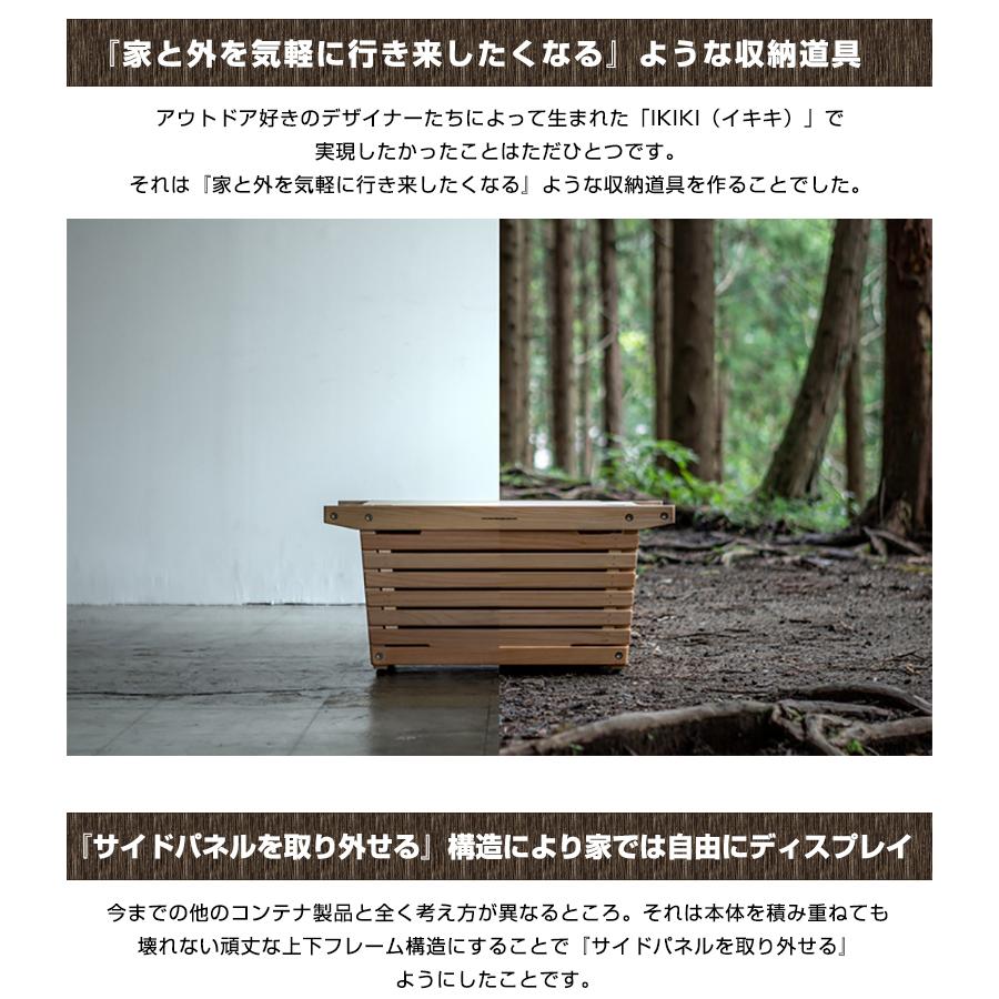 IKIKI シェルフコンテナ Mサイズ トップパネルのセット イキキ