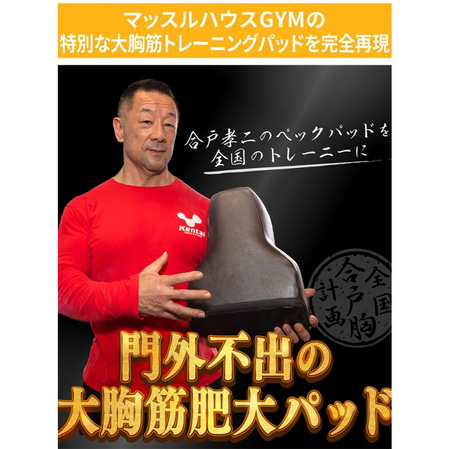 NURBS 合戸式大胸筋肥大パッド トレーニング 筋トレ 筋トレ器具 筋トレ