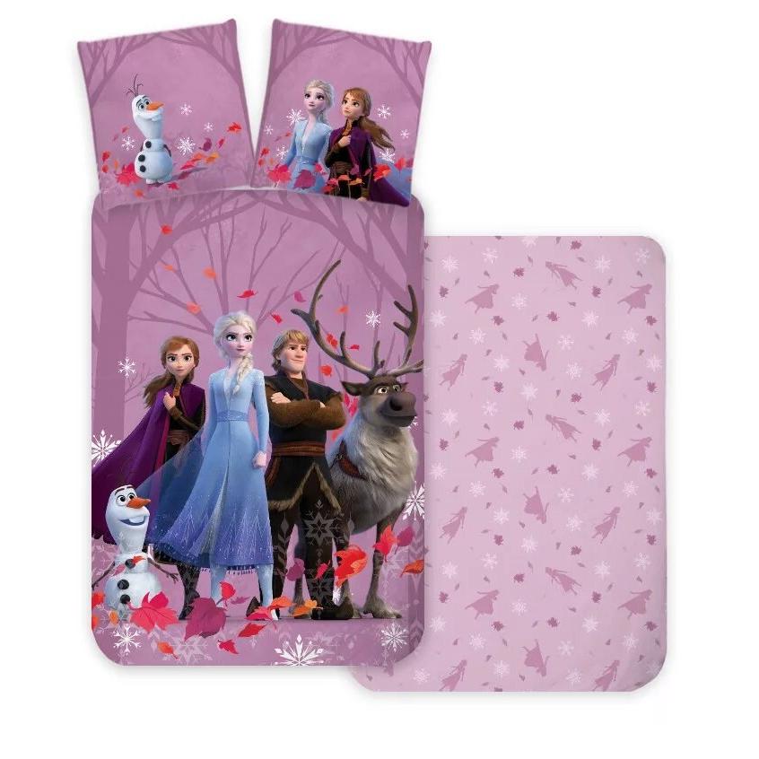 Disney（ディズニー） アナと雪の女王 シングルサイズ 掛け布団カバー+