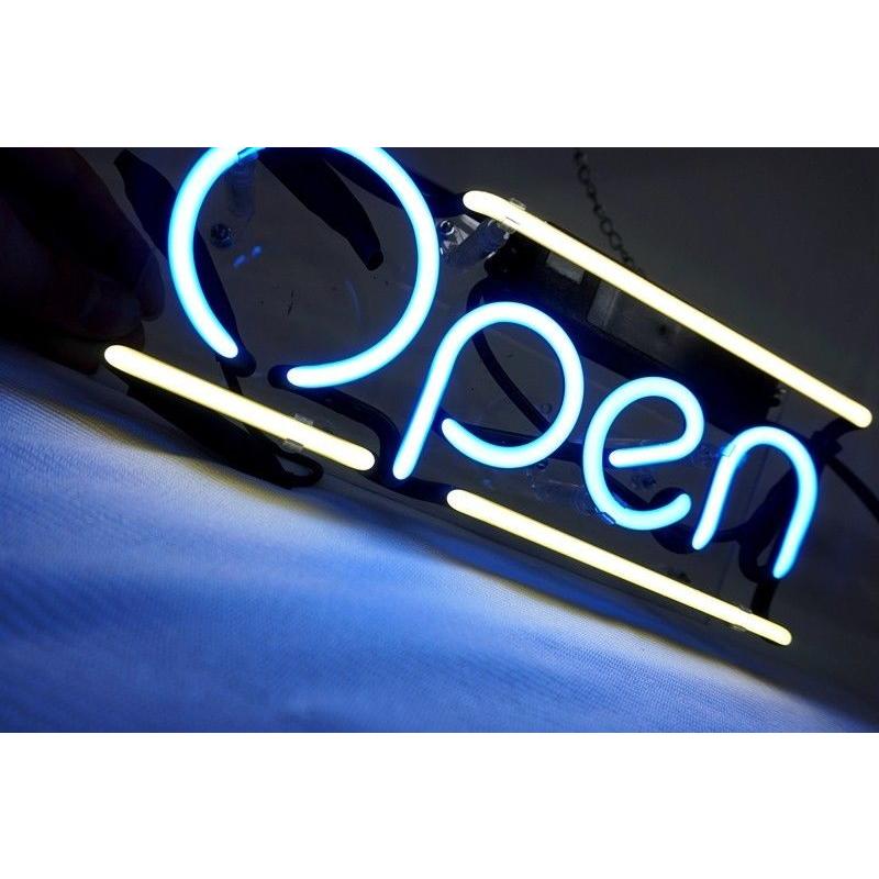 ネオン サインTN005『OPEN』NEON SIGNネオン管、ディスプレイ ボード
