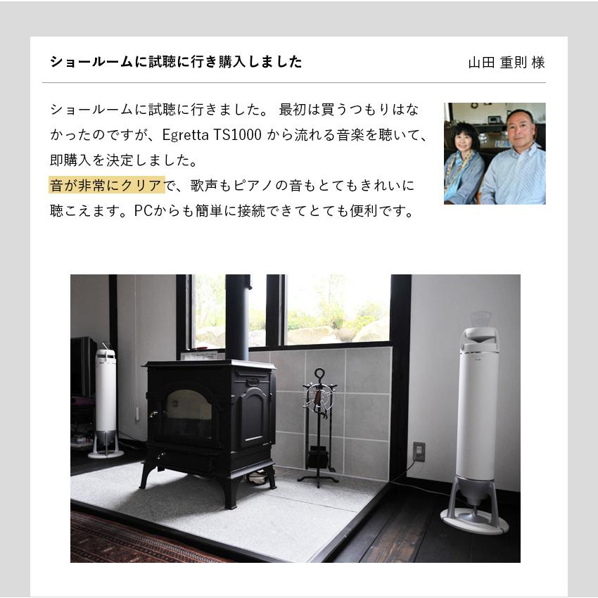 スピーカー Egretta エグレッタ TS550F 無指向性 デスクトップサイズ