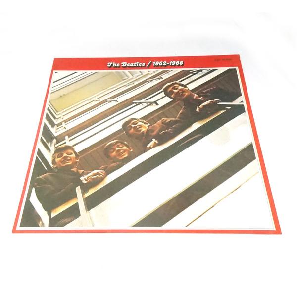 中古 帯付き The Beatles ビートルズ 1962-1966 赤盤 LPレコード EAP