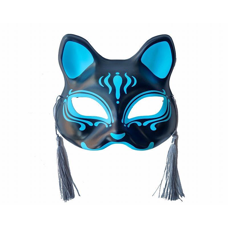 お面 猫面 アラビアン 6枚セット : お祭りおもちゃ卸売り問屋小川ゴム