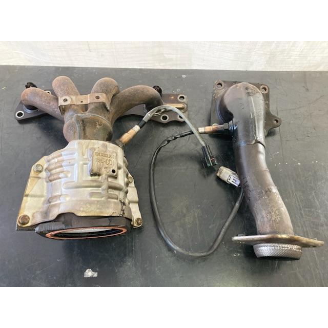 触媒 キャタライザー エキマニ O2 センサー セット 未テストジャンク