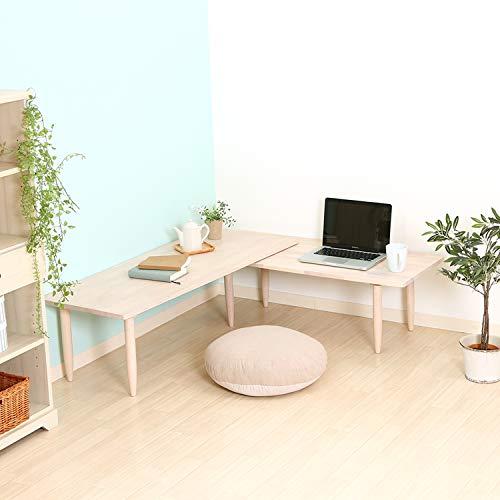 不二貿易 ローテーブル センターテーブル 幅120*奥行43*高さ36.5cm