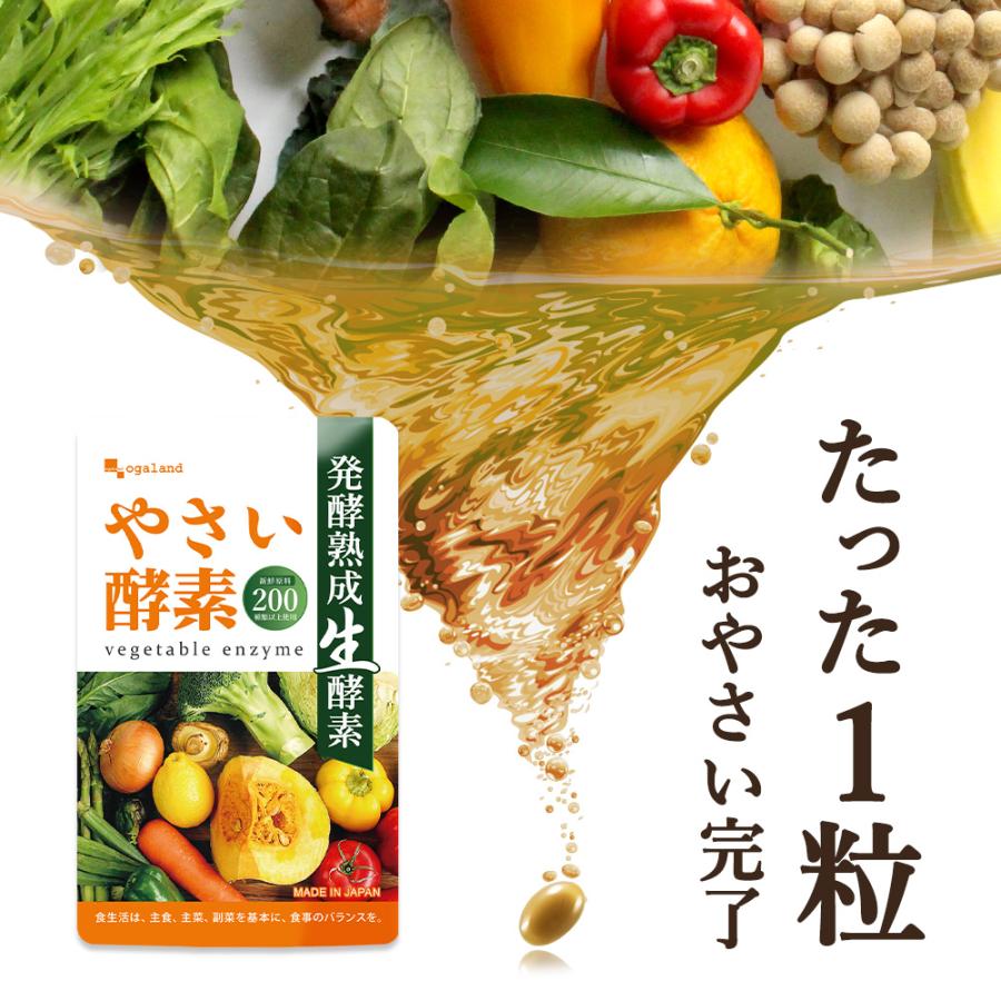 ogaland（オーガランド） やさい酵素（約3ヶ月分）賞味期限2026年12