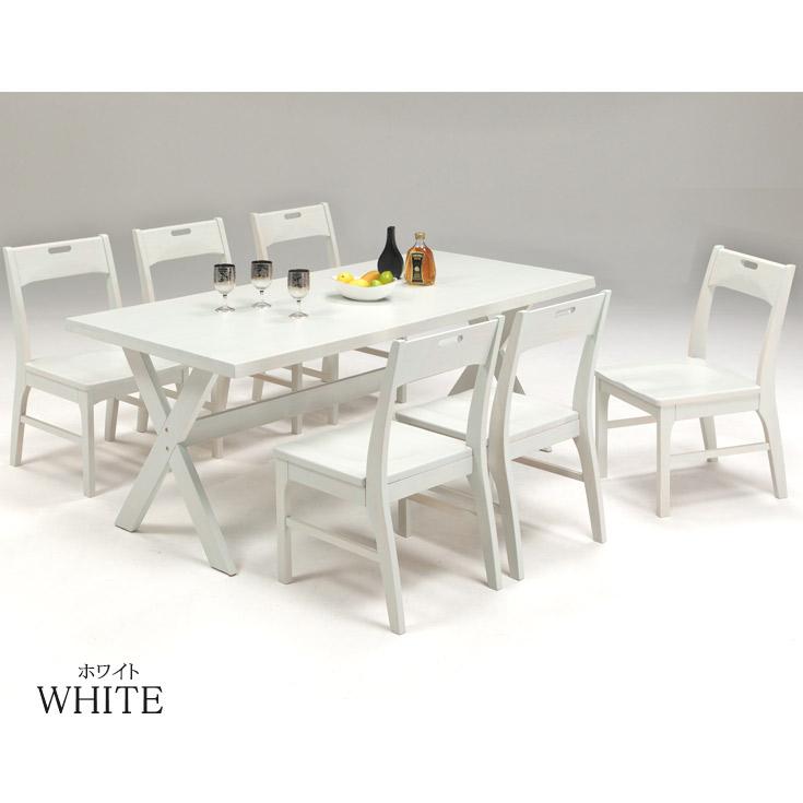 ダイニングテーブルセット 6人 180 テーブル チェア 6脚 セット