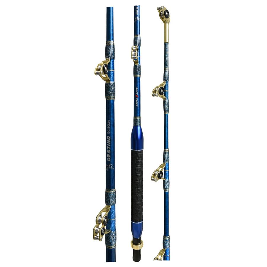 SEVENSEAS トローリングロッド 50Lbs/80Lbs グラスソリッド 大型カジキ