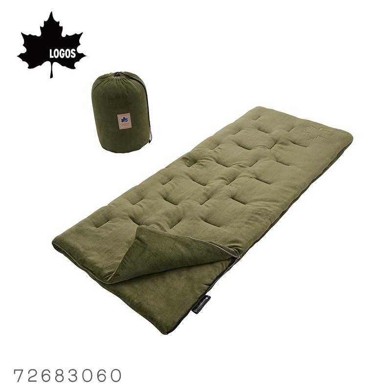 LOGOS（ロゴス） 寝袋 シュラフ 冬用 封筒型 丸洗いやわらか あったか