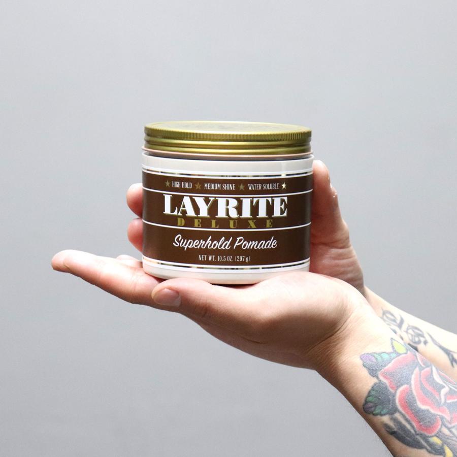 Layrite Deluxe Pomade レイライト ポマード メンズ 水性 LAYRITE